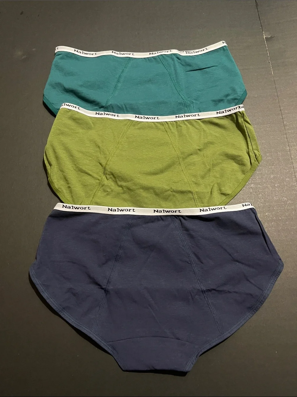 Nalwort Teen Girls period Panties Cotton Leakproof menstrual Underwear 2XL 14/16